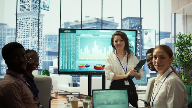 Financial analysis workspace